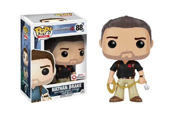GAMES UNCHARTED FIGURINE POP 88 NATHAN DRAKE (NAUGHTY DOG)