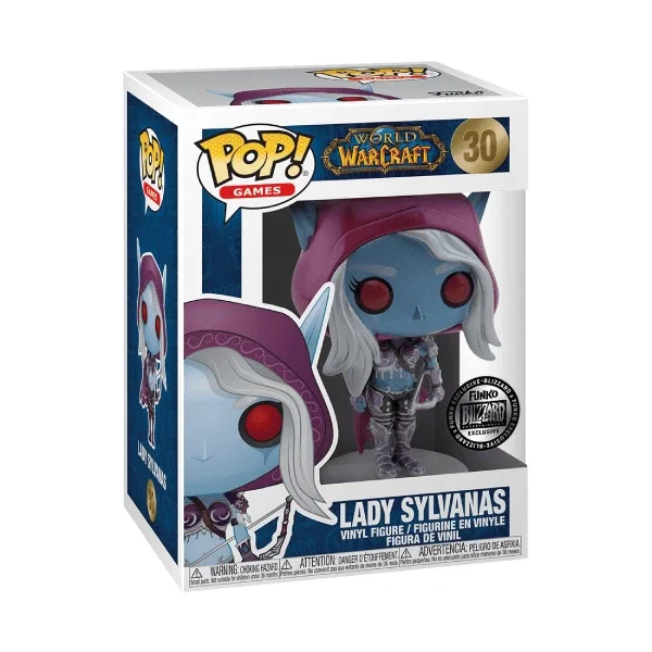 GAMES WORLD OF WARCRAFT WOW FIGURINE POP 30 LADY SYLVANAS (METALLIC)