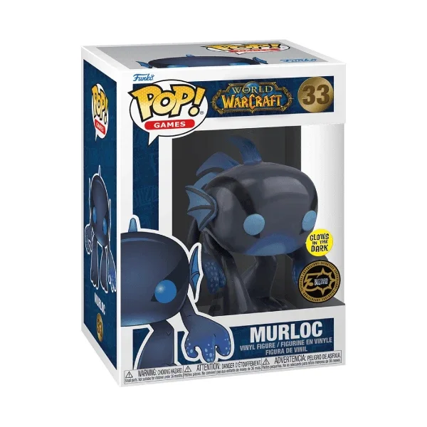 GAMES WORLD OF WARCRAFT WOW FIGURINE POP 33 MURLOC (GITD)