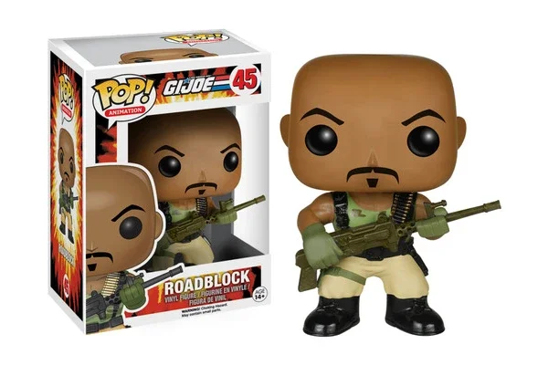 G.I. JOE FIGURINE POP 45 ROADBLOCK