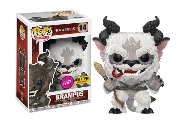 HOLIDAYS KRAMPUS FIGURINE POP 14 KRAMPUS (FLOCKED) (CHASE)