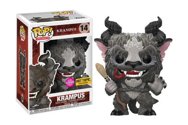 HOLIDAYS KRAMPUS FIGURINE POP 14 KRAMPUS (FLOCKED)