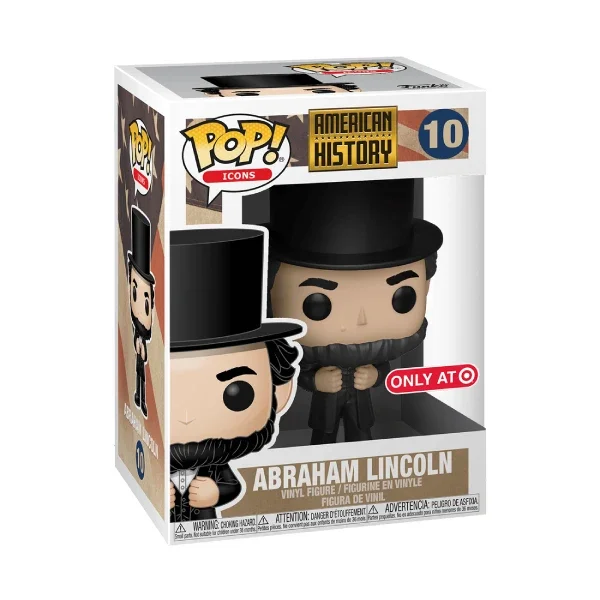 ICONS AMERICAN HISTORY FIGURINE POP 10 ABRAHAM LINCOLN