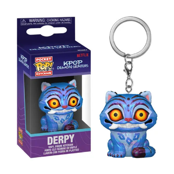 KPOP DEMON HUNTERS FIGURINE POCKET POP PORTE-CLES DERPY