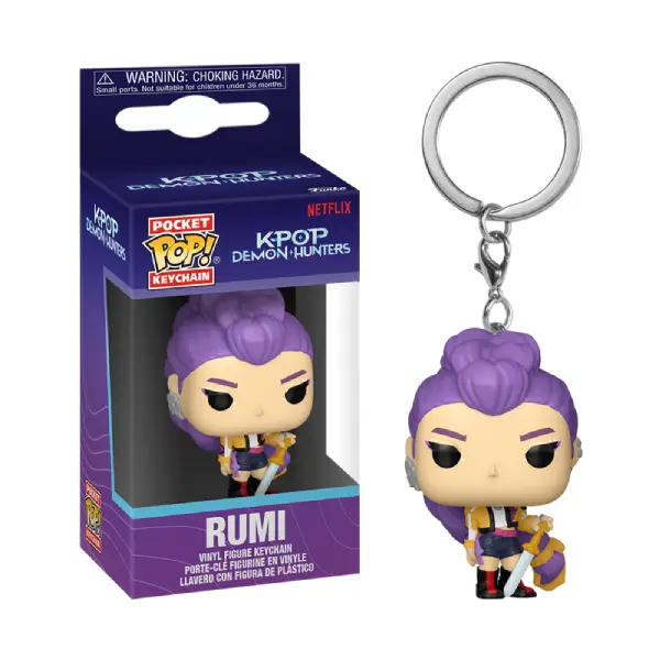 KPOP DEMON HUNTERS FIGURINE POCKET POP PORTE-CLES RUMI