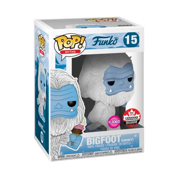 MYTHS FIGURINE POP 15 BIGFOOT SNOWY (FLOCKED)