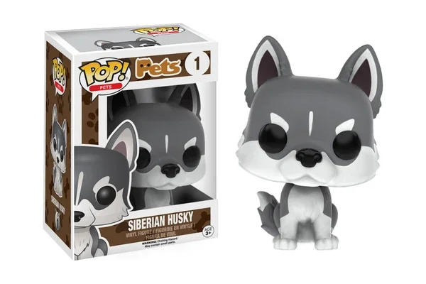 PETS FIGURINE POP 01 SIBERIAN HUSKY
