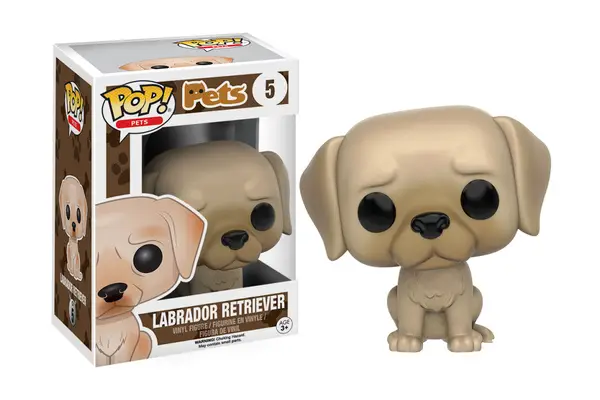 PETS FIGURINE POP 05 LABRADOR RETRIEVER