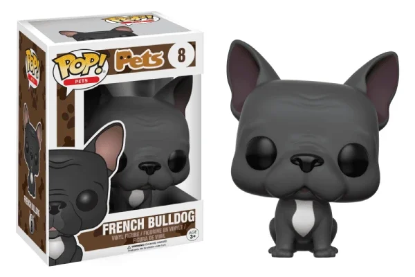PETS FIGURINE POP 08 FRENCH BULLDOG (GREY)