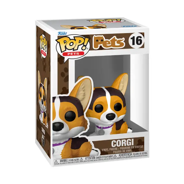 PETS FIGURINE POP 16 CORGI