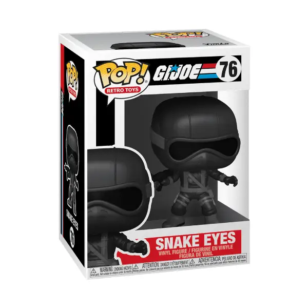 RETRO TOYS GI JOE FIGURINE POP 76 SNAKE EYES