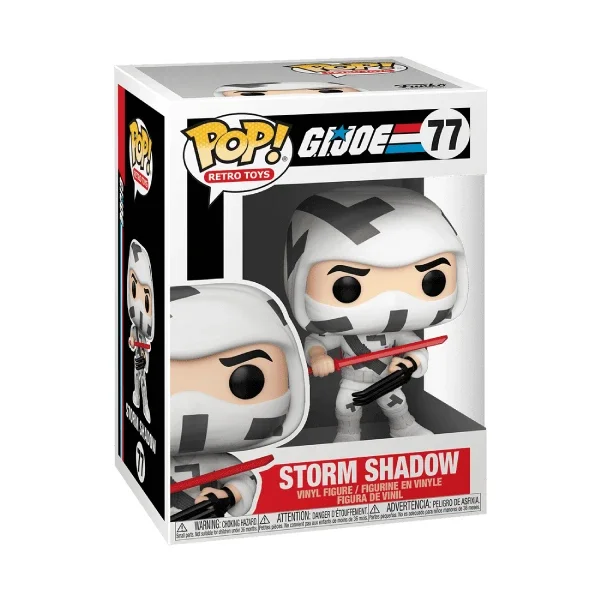 RETRO TOYS GI JOE FIGURINE POP 77 STORM SHADOW