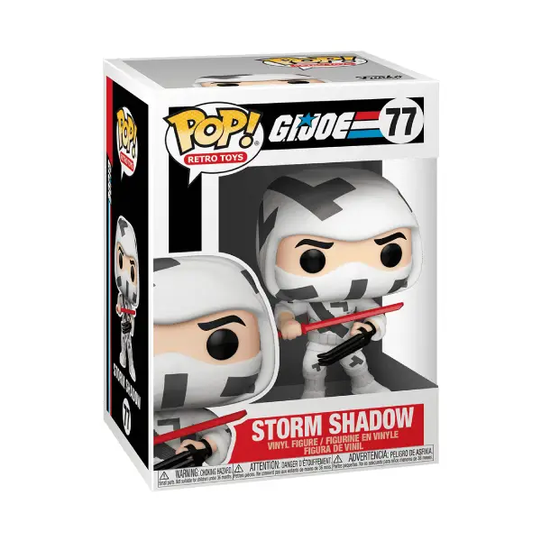RETRO TOYS GI JOE FIGURINE POP 77 STORM SHADOW