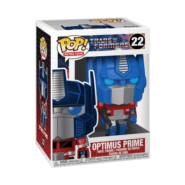 RETRO TOYS TRANSFORMERS FIGURINE POP 22 OPTIMUS PRIME
