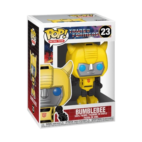 RETRO TOYS TRANSFORMERS FIGURINE POP 23 BUMBLEBEE