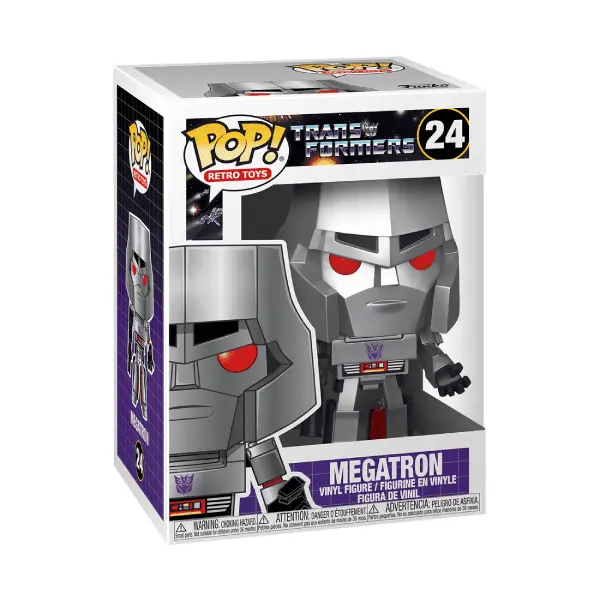RETRO TOYS TRANSFORMERS FIGURINE POP 24 MEGATRON