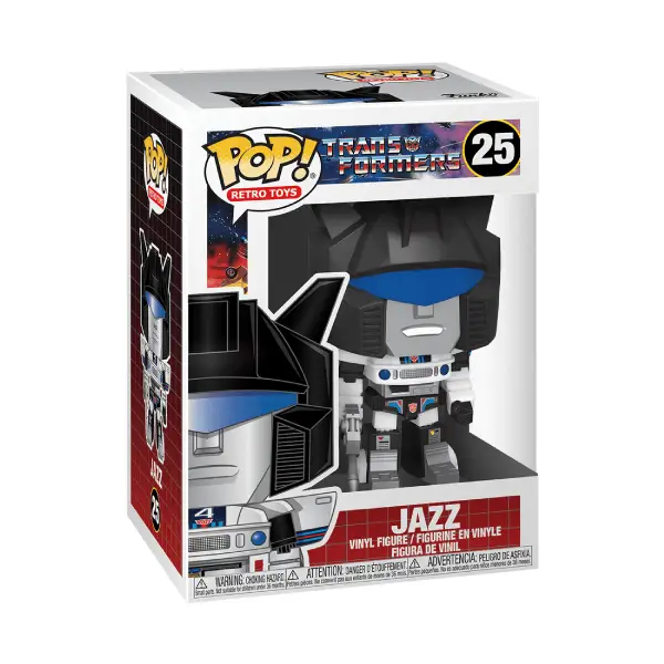 RETRO TOYS TRANSFORMERS FIGURINE POP 25 JAZZ
