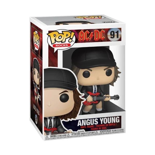 ROCKS AC/DC FIGURINE POP 91 ANGUS YOUNG