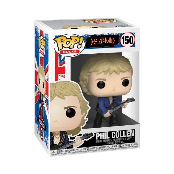 ROCKS DEF LEPPARD FIGURINE POP 150 PHIL COLLEN