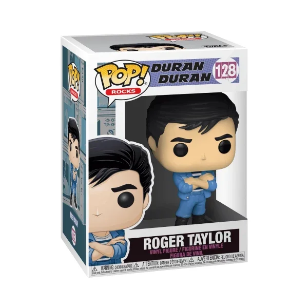 ROCKS DURAN DURAN FIGURINE POP 128 ROGER TAYLOR