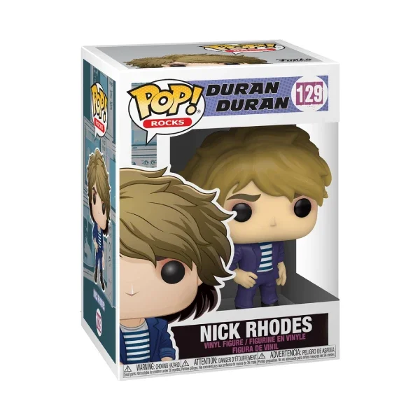 ROCKS DURAN DURAN FIGURINE POP 129 NICK RHODES