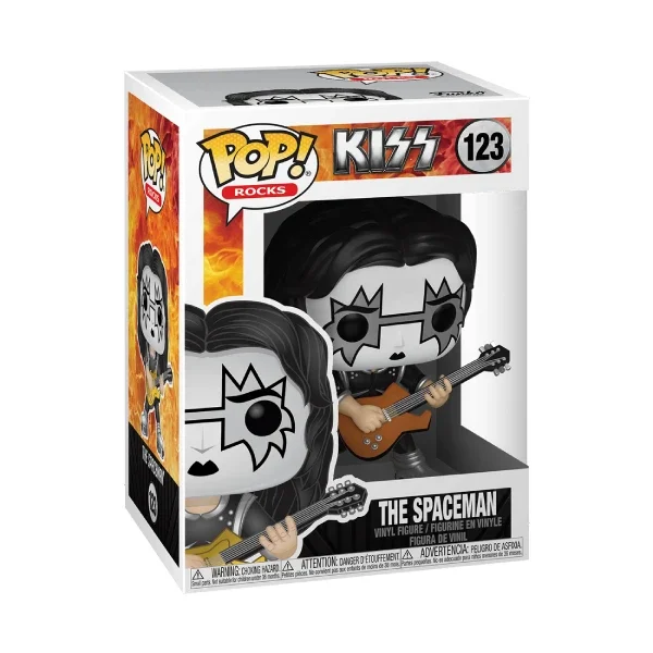 ROCKS KISS FIGURINE POP 123 THE SPACEMAN