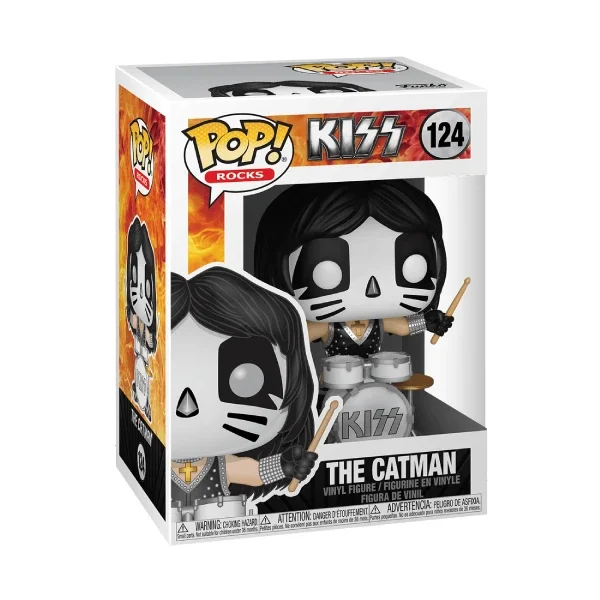 ROCKS KISS FIGURINE POP 124 THE CATMAN