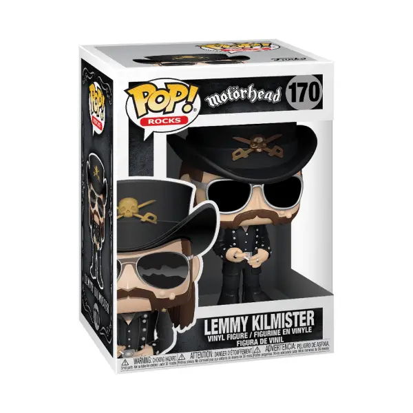 ROCKS MOTORHEAD FIGURINE POP 170 LEMMY KILMISTER