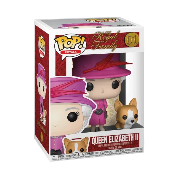 ROYALS FIGURINE POP 01 QUEEN ELIZABETH II