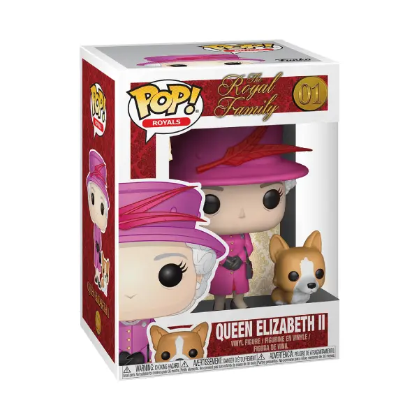 ROYALS THE ROYAL FAMILY FIGURINE POP 01 QUEEN ELIZABETH II