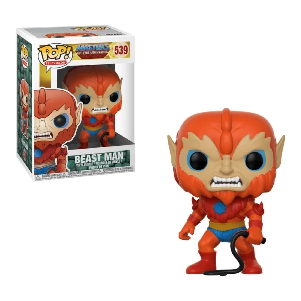 TELEVISION MOTU MASTERS OF THE UNIVERSE FIGURINE POP 539 BEAST MAN