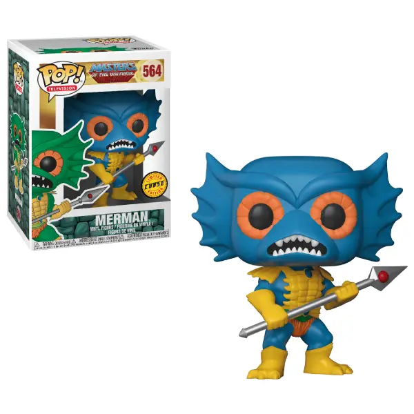 TELEVISION MOTU MASTERS OF THE UNIVERSE FIGURINE POP 564 MERMAN (CHASE)
