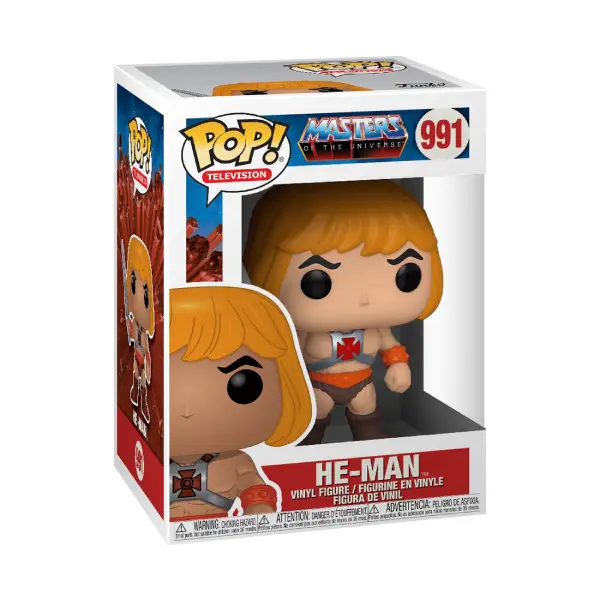TELEVISION MOTU MASTERS OF THE UNIVERSE FIGURINE POP 991 HE-MAN