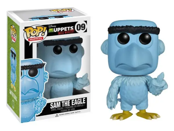 THE MUPPETS FIGURINE POP 09 SAM THE EAGLE