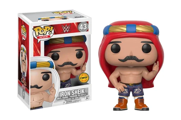 WWE FIGURINE POP 43 IRON SHEIK (OLD SCHOOL) (CHASE)