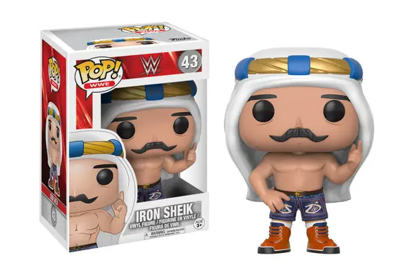 WWE FIGURINE POP 43 IRON SHEIK (OLD SCHOOL)