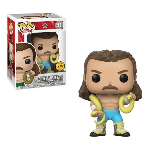 WWE FIGURINE POP 51 JAKE ROBERTS THE SNAKE (CHASE)