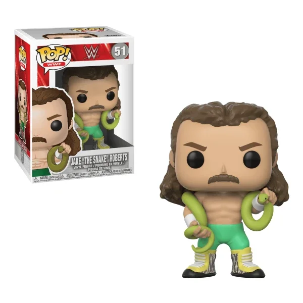 WWE FIGURINE POP 51 JAKE ROBERTS THE SNAKE