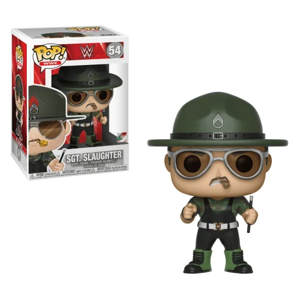 WWE FIGURINE POP 54 SGT. SLAUGHTER