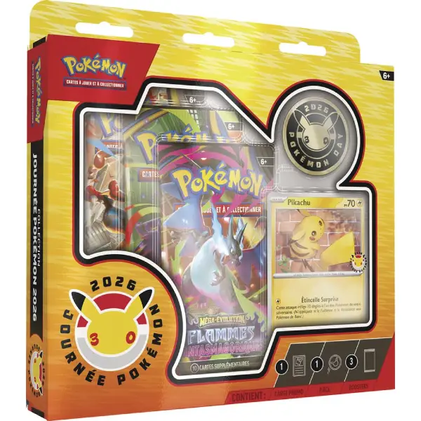 POKEMON COFFRET COLLECTION JOURNEE POKEMON 2026