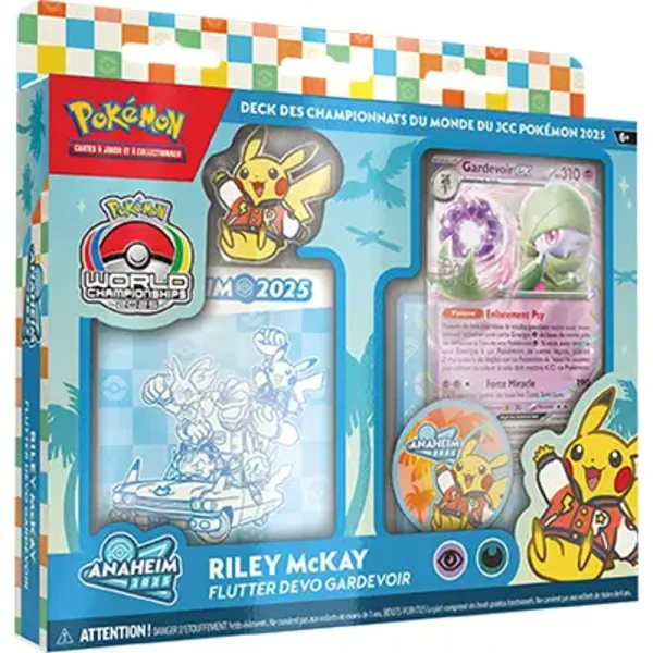 POKEMON DECK DES CHAMPIONNATS DU MONDE ANAHEIM 2025