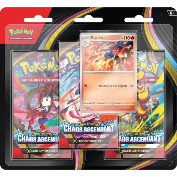 POKEMON ME04 MEGA-EVOLUTION TRIPACK CHAOS ASCENDANT