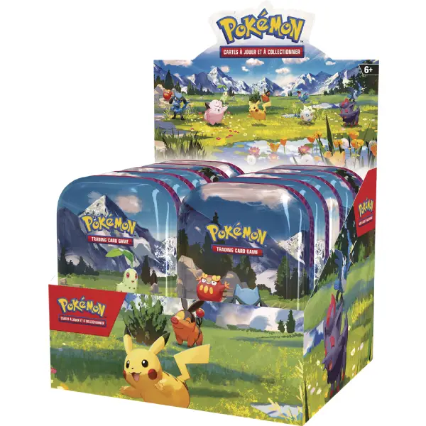 POKEMON ME2.5 MEGA-EVOLUTION MINI POKEBOX MINI TIN HEROS TRANSCENDANTS