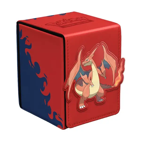 POKEMON ALCOVE FLIP DECK BOX BOITE DE RANGEMENT MEGA-DRACAUFEU Y