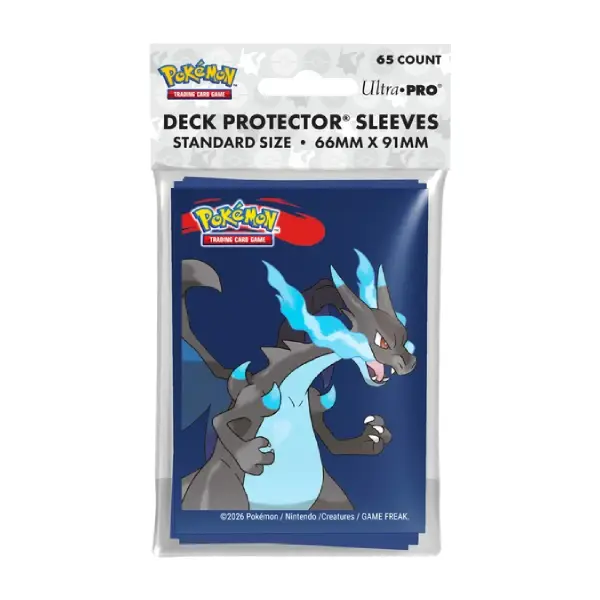 POKEMON POCHETTES DE PROTECTION SLEEVES MEGA-DRACAUFEU X