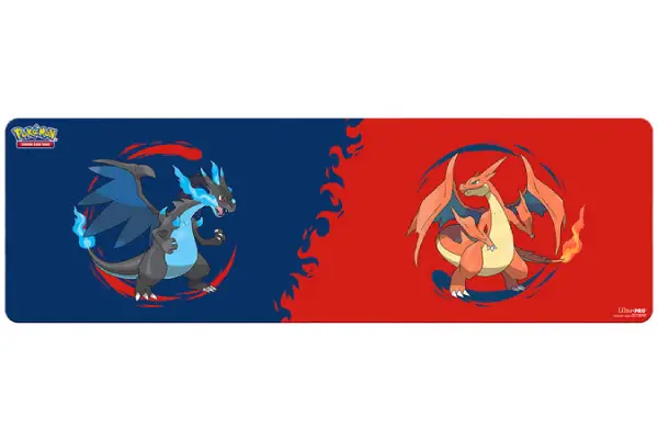 POKEMON TAPIS DE JEU PLAYMAT MEGA-DRACAUFEU X ET MEGA-DRACAUFEU Y