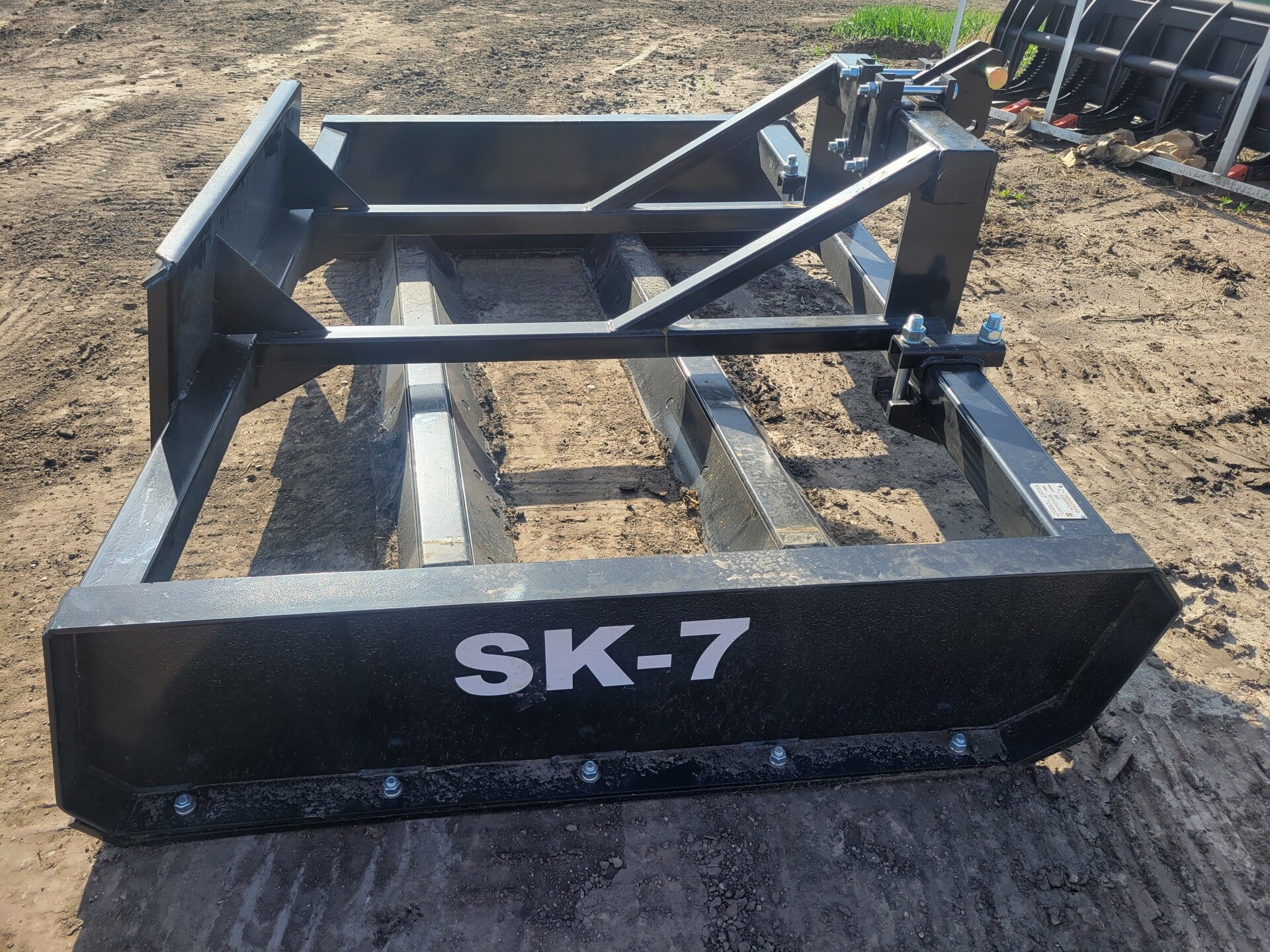 Industrias Americas  SK-7  and SK-8 grader blades 3 point and skid mount