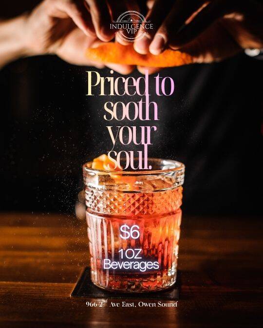 6 Dollar 1oz Drinks
