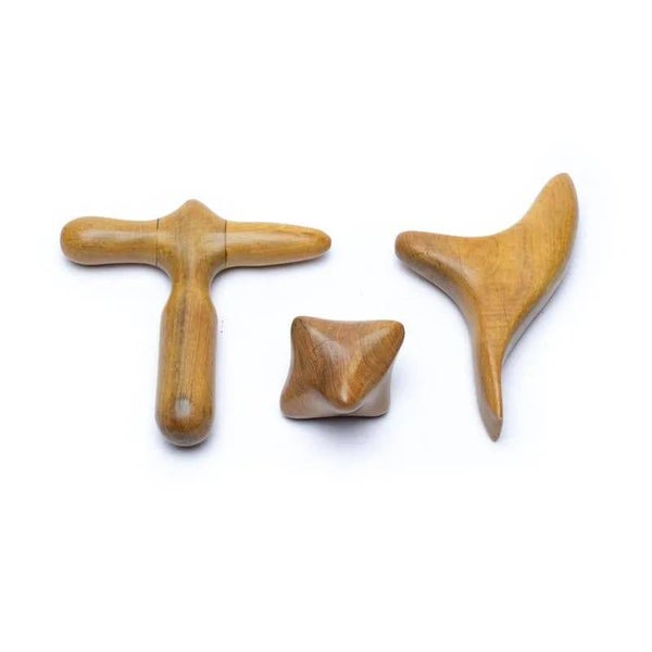 Lichaam, gezicht, hand & voet massage set