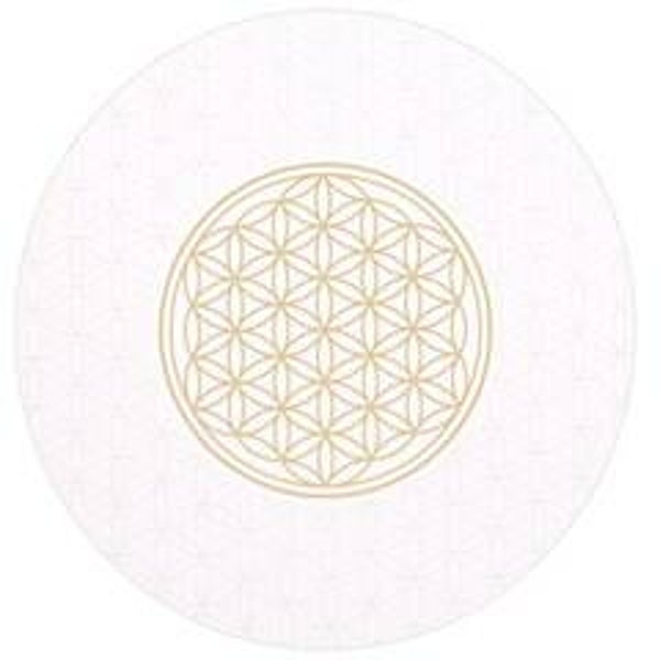 Bloem des levens onderzetters set van 6